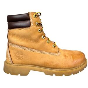 Timberland Linden‎ Woods 6-Inch Waterproof Boots Hiking Walking Wheat Size 7.5